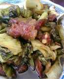 Thịt kho dưa cải