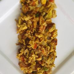 A picture of Anda Ghotala Masala Omelette.