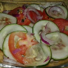 A picture of Cucumber salad.