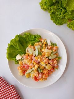 Foto resep Egg and Veggie Salad