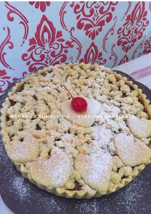 Foto resep Banana Crumble Pie