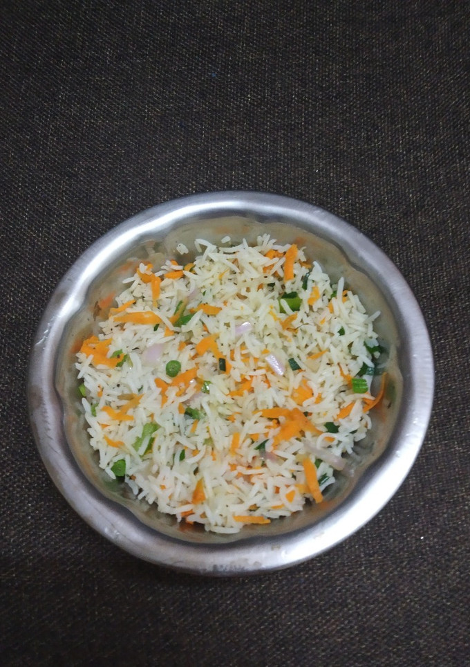 கேரட் ஃபிரைடு ரைஸ் செய்முறை முக்கிய புகைப்படம்