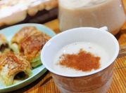 Gambar teh susu kapulaga