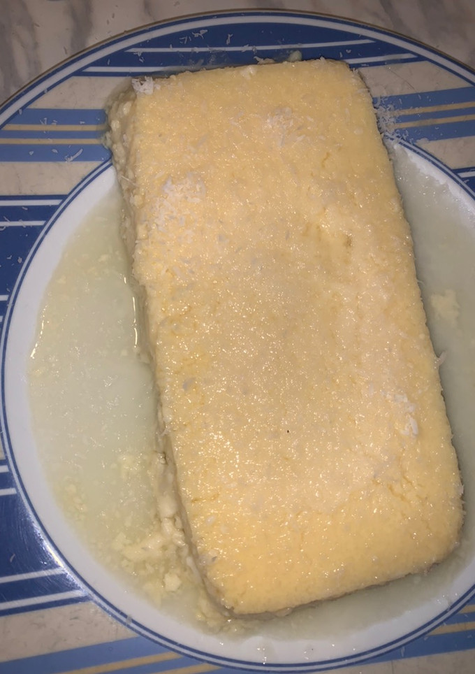 Una foto de Flan de coco