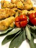 Bocconcini di pollo alla salvia