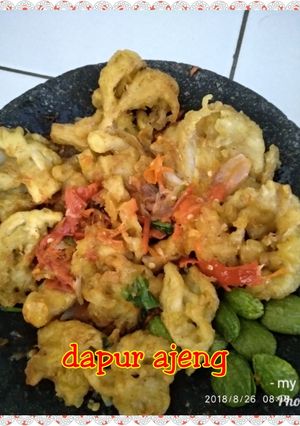 Foto resep Jamur penyet
