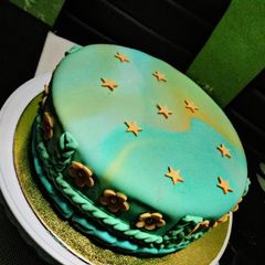 A picture of Rich carrot cake #weeklyjikonichallenge.