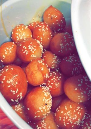 صورة لوصفة لقيمات