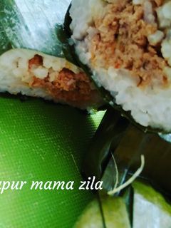 Foto resep Lontong isi oncom