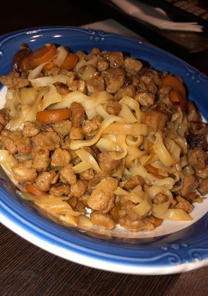 Una foto de Fideos Chinos Vegan