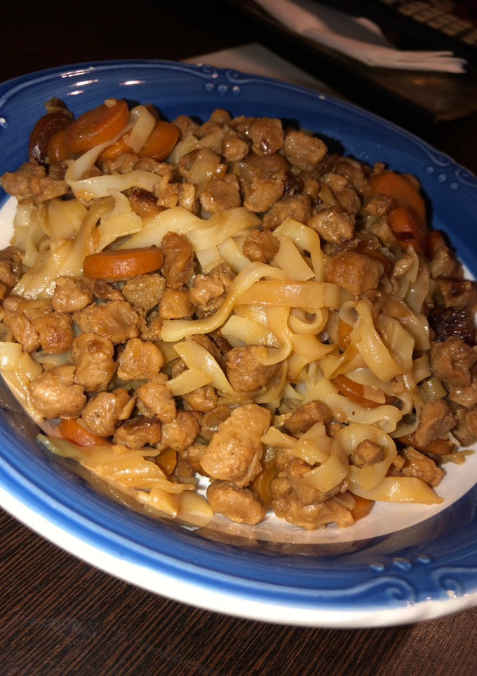Una foto de Fideos Chinos Vegan