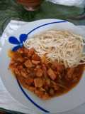 Chuletas agridulce
