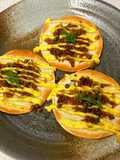 Crispy Gyoza Wrappers with Chirimen Sansho