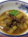 Tumis kentang dan hati ayam MPASI