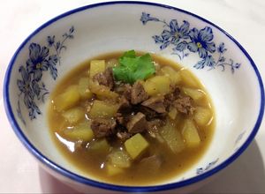 Foto resep Tumis kentang dan hati ayam MPASI