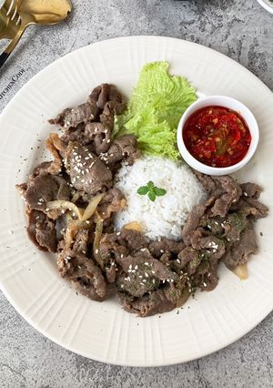 Foto resep Beef Yakiniku ala Hokben atau Yoshinoya