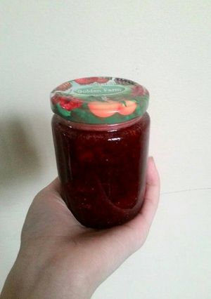 Hình của món Cách làm mứt dâu tây.