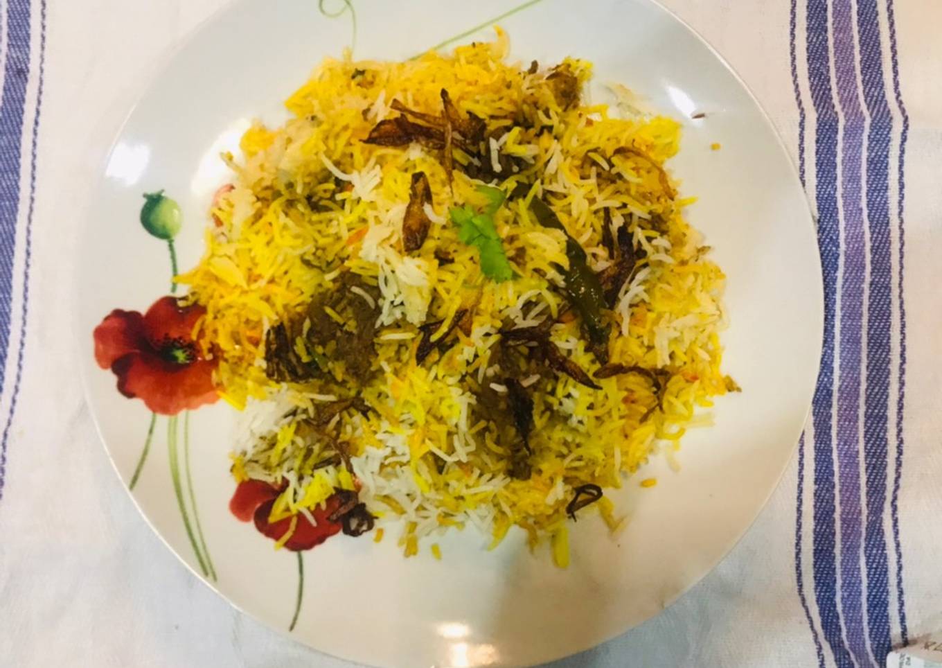 Mutton dum biryani