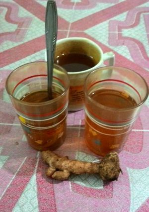 Foto resep Wedang kunir/kunyit (sederhana)