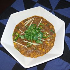A picture of Hyderabadi Fry Daal.