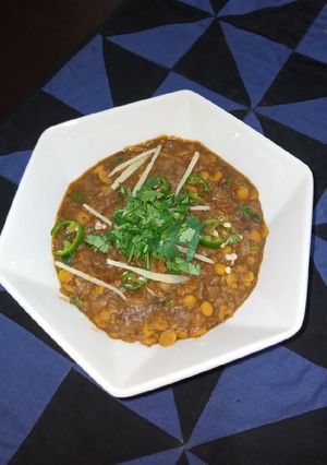 A picture of Hyderabadi Fry Daal.