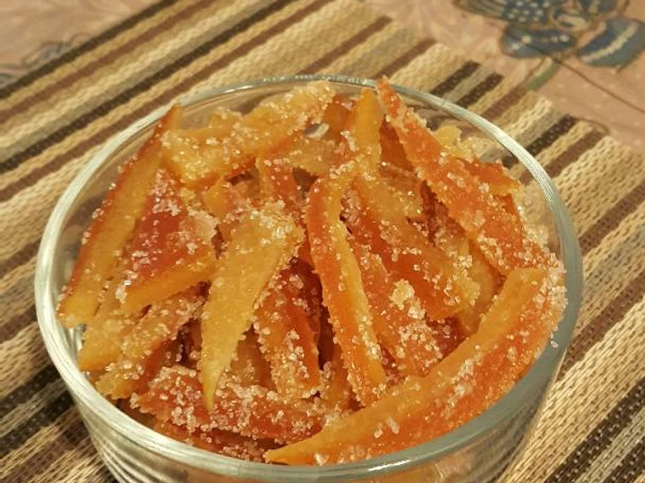 Langkah Gampang Menyiapkan Resep Manisan Kulit Jeruk yang Lezat Sekali Anti Ribet, Uenak Banget