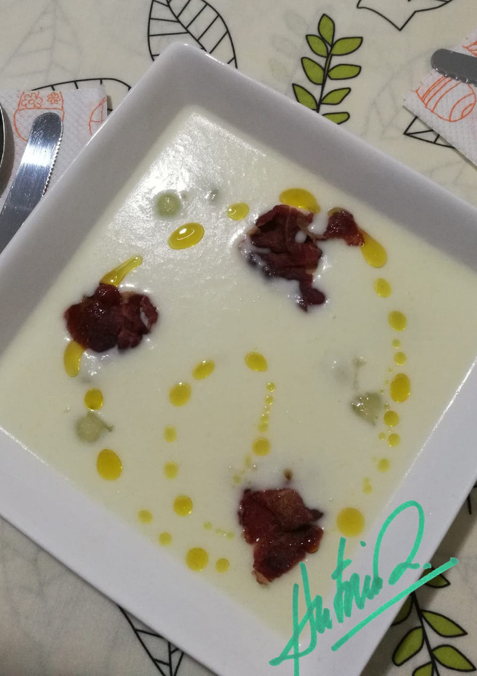 Una foto de Sopa de melón