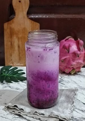Foto resep Es Buah Naga