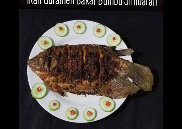 Resep masakan 201. Ikan Gurameh Bakar Bumbu Jimbaran | Cara Buat 201. Ikan Gurameh Bakar Bumbu Jimbaran Yang Enak Dan Mudah