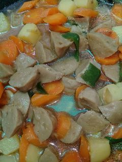 Foto resep Sayur sop baso