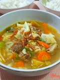 Tongseng Sapi (daur ulang gulai sapi)