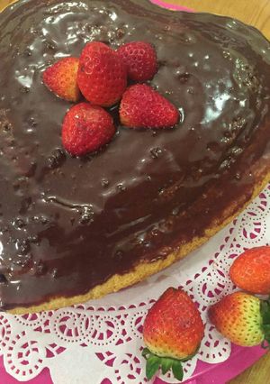 صورة لوصفة كيكة هشة بالنوتيلا🍰🍰