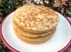 Una foto de Pancakes de avena