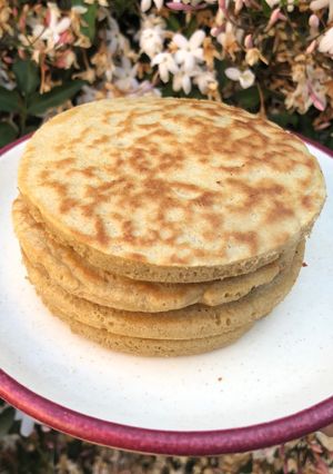 Una foto de Pancakes de avena