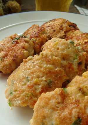 【低脂料理】迷你雞胸蝦肉排 的食譜成品照片