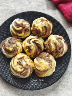 Foto resep Kue soes marble