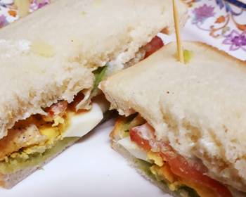 How To Make Recipe Healthy sandwiches  Home Style