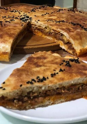 صورة لوصفة فطيرة محشية