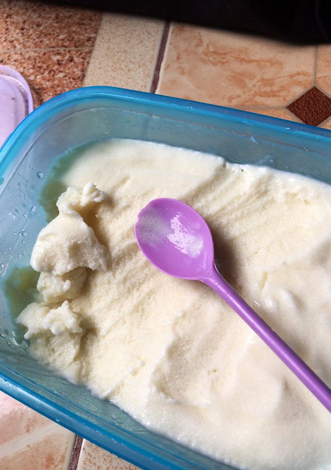 Foto resep Es krim durian