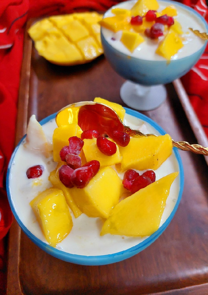 मैंगो क्रीम (Mango Cream Recipe in Hindi) रेसिपी मुख्य फोटो