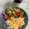 Sugestão de café da manhã saudável 🌞 (salgado)