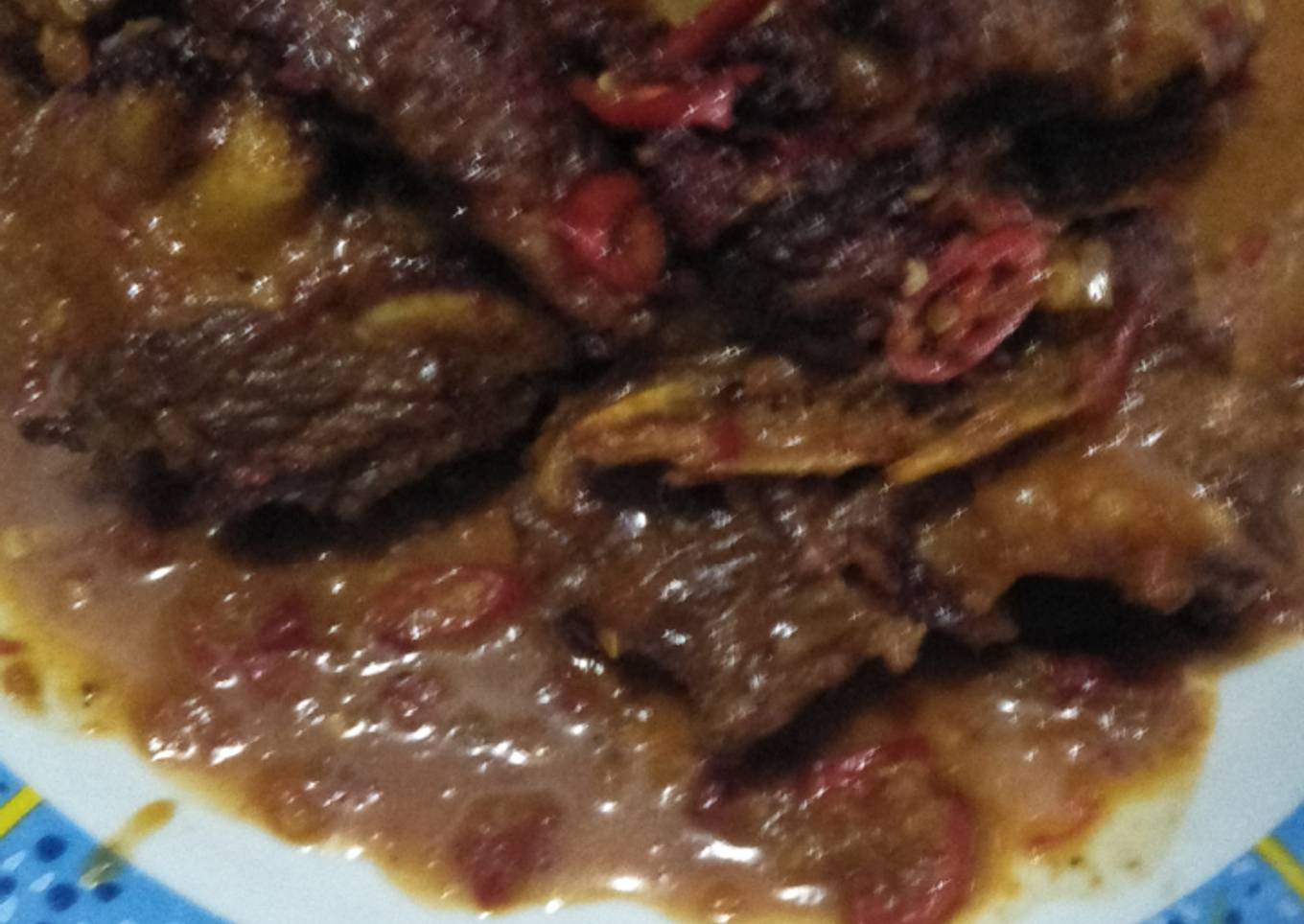 Iga Sapi Goyang Lidah
