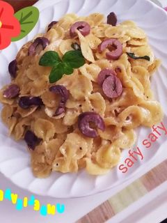 صورة لوصفة مكرونة يونانى(مع بانيه مشوى)
