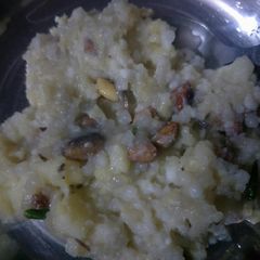 A picture of Sabudana khichdi.