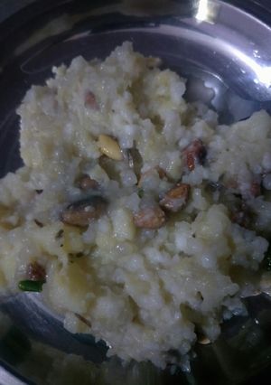 A picture of Sabudana khichdi.