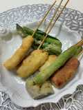 Vegetable-Focused Kushikatsu (Japanese Skewered Cutlets)