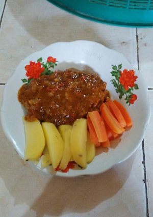 Foto resep Steak tempe saus blackpepper