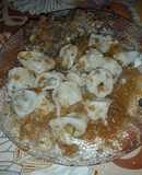 Capelettis de ricota, espinaca y pollo exprés!