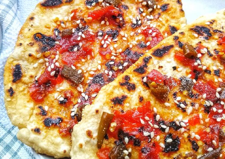 Hot & Sweet Chilli Sesame Flatbreads Hot & Sweet Chilli Sesame Flatbreads