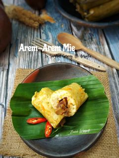 Foto resep Arem-Arem Mie Isi Sambal Goreng Ati Ampela